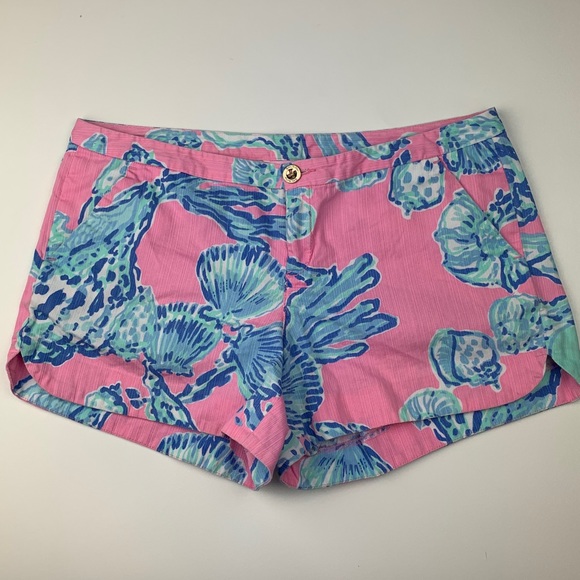 🎉SOLD🎉Lilly Pulitzer Sz 6 Adie Barefoot Shorts - Picture 1 of 8